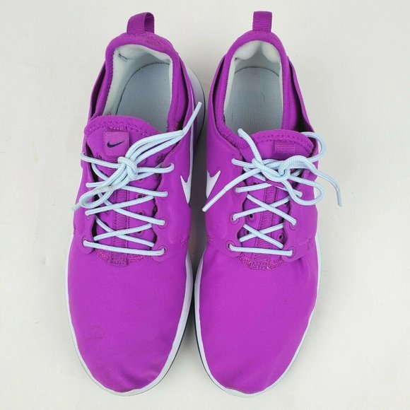 Nike Roshe Two Women's Size 7.5 (6Y) Hyper Purple 844655 500 Roshe Run Athletic - Picture 3 of 8